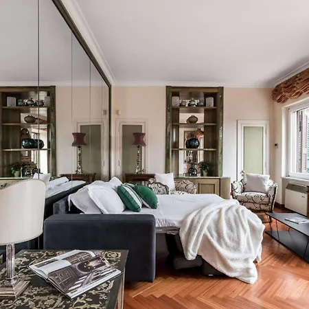 Apartment The Rent - One-bedroom In A Quiet, Classically Styled Corner Near The Quirinale
