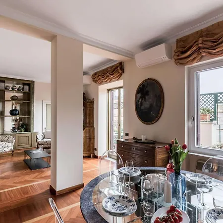 Apartment The Rent - One-bedroom In A Quiet, Classically Styled Corner Near The Quirinale *