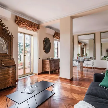 Apartamento The Rent - One-bedroom In A Quiet, Classically Styled Corner Near The Quirinale